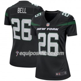 Camiseta Mujer NFL New York Jets Le'Veon Bell 26 Nike Negro 